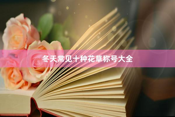 冬天常见十种花草称号大全