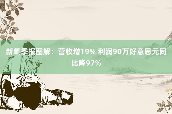 新氧季报图解：营收增19% 利润90万好意思元同比降97%